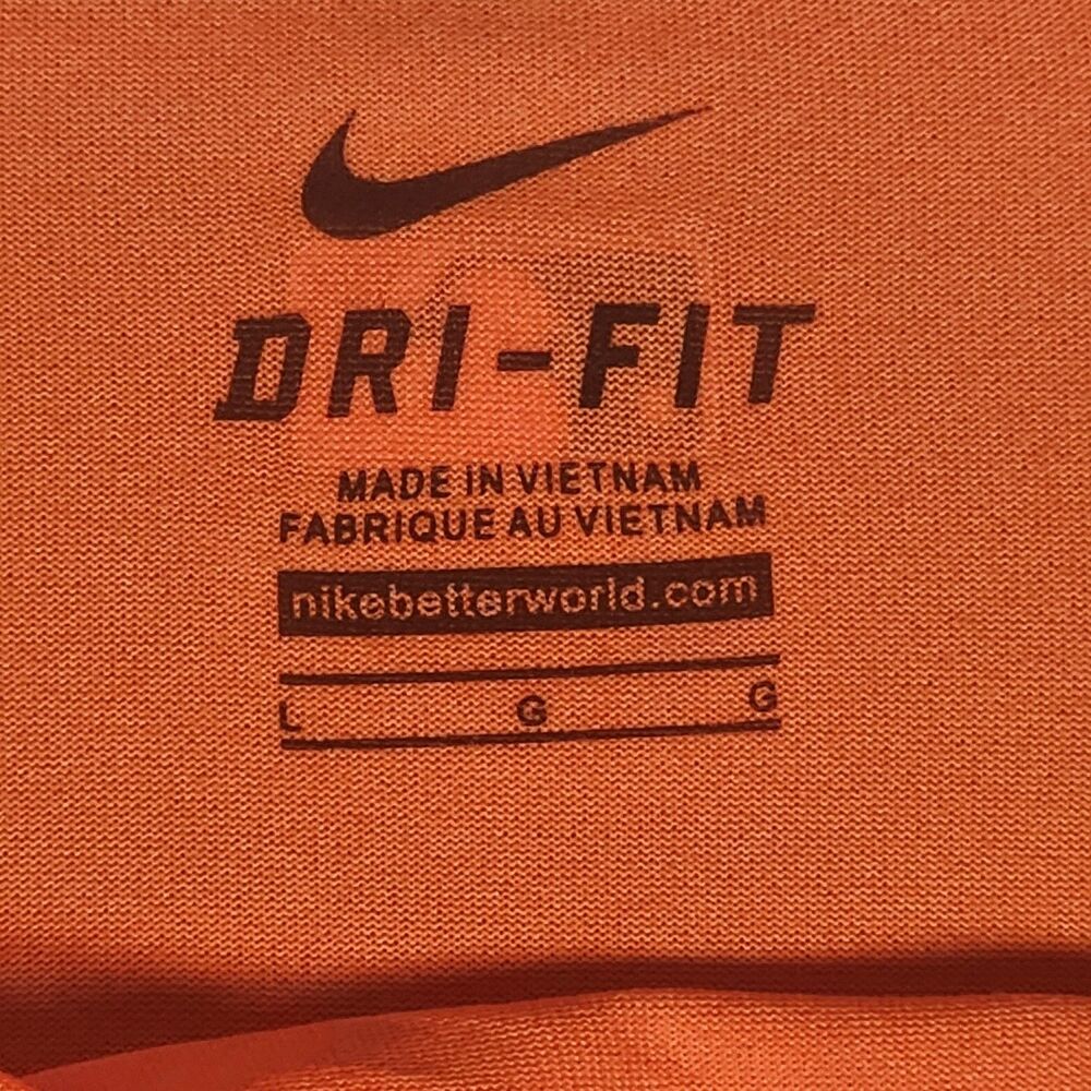 Nike Dri-FIT SF Giants Baseball Shirt Men’s Large Orange MLB - Picture 7 of 8